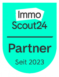 Logo ImmoScout24 Partner für K2 Gebäudemanagement. Vertrauenswürdiger Partner für Immobilien Angebote